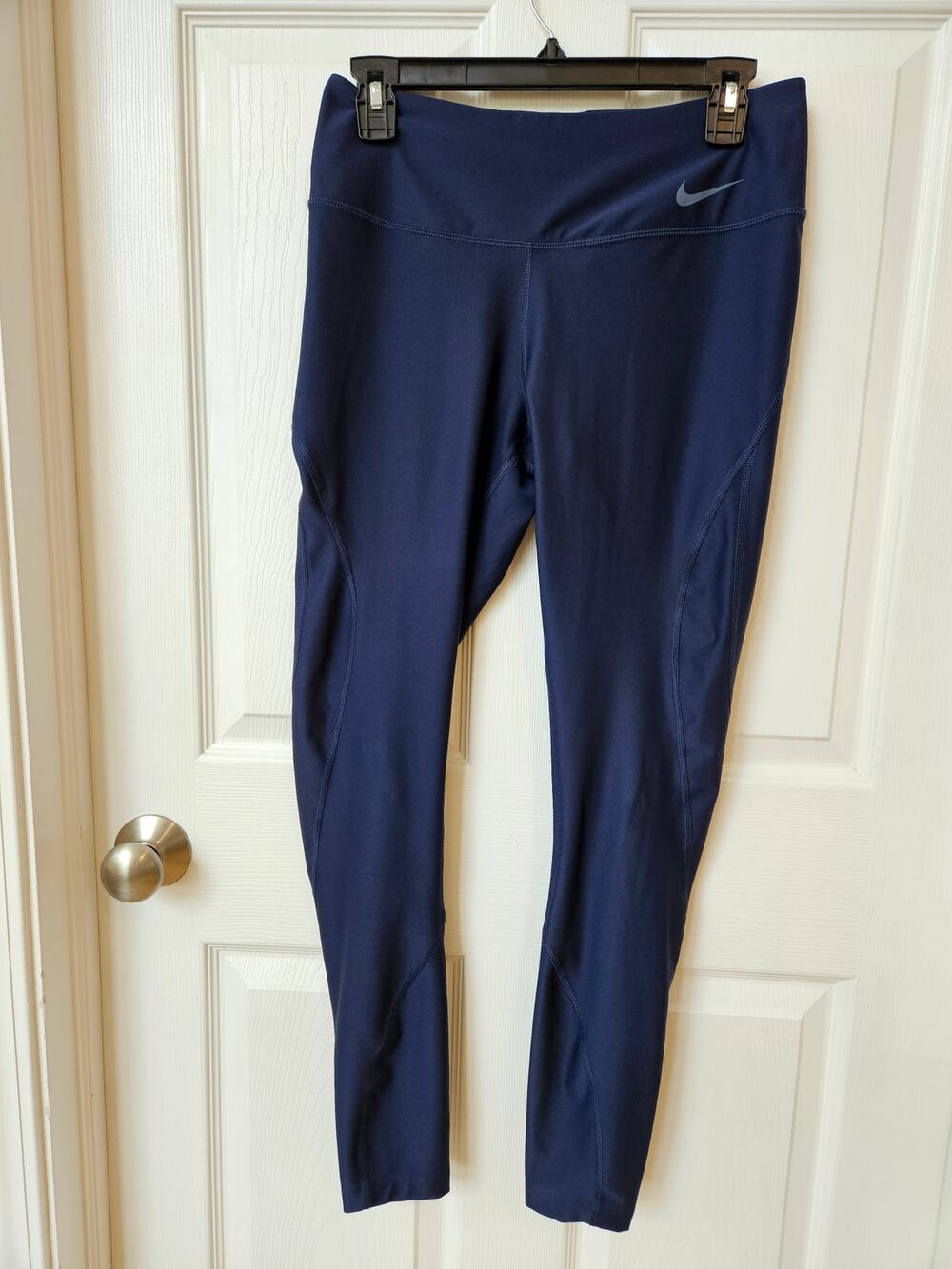 Nike Dri-FIT Leggings Women’s Medium Blue Athletic Workout Running Yoga Pants